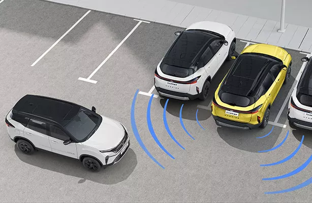 Tata HarrierRear Cross Traffic Alert