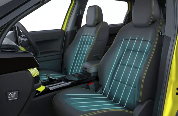 Tata Harrier Ventilated Front Row Seats