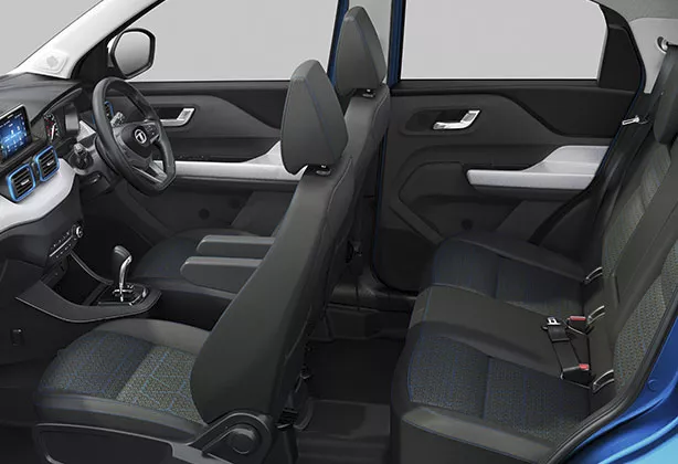 Spacious Interiors & Rear Flat Floors