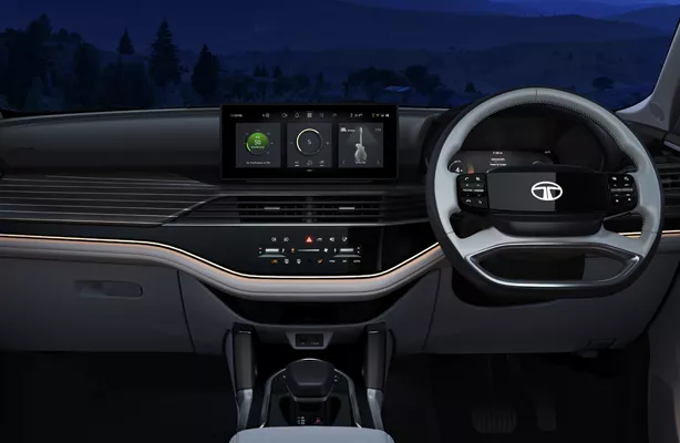 Tata Nexon Dashboard View