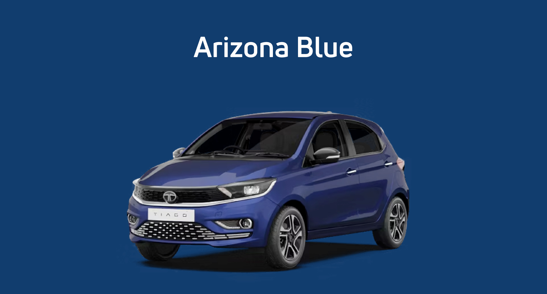New Tata Tiago Arizona Blue