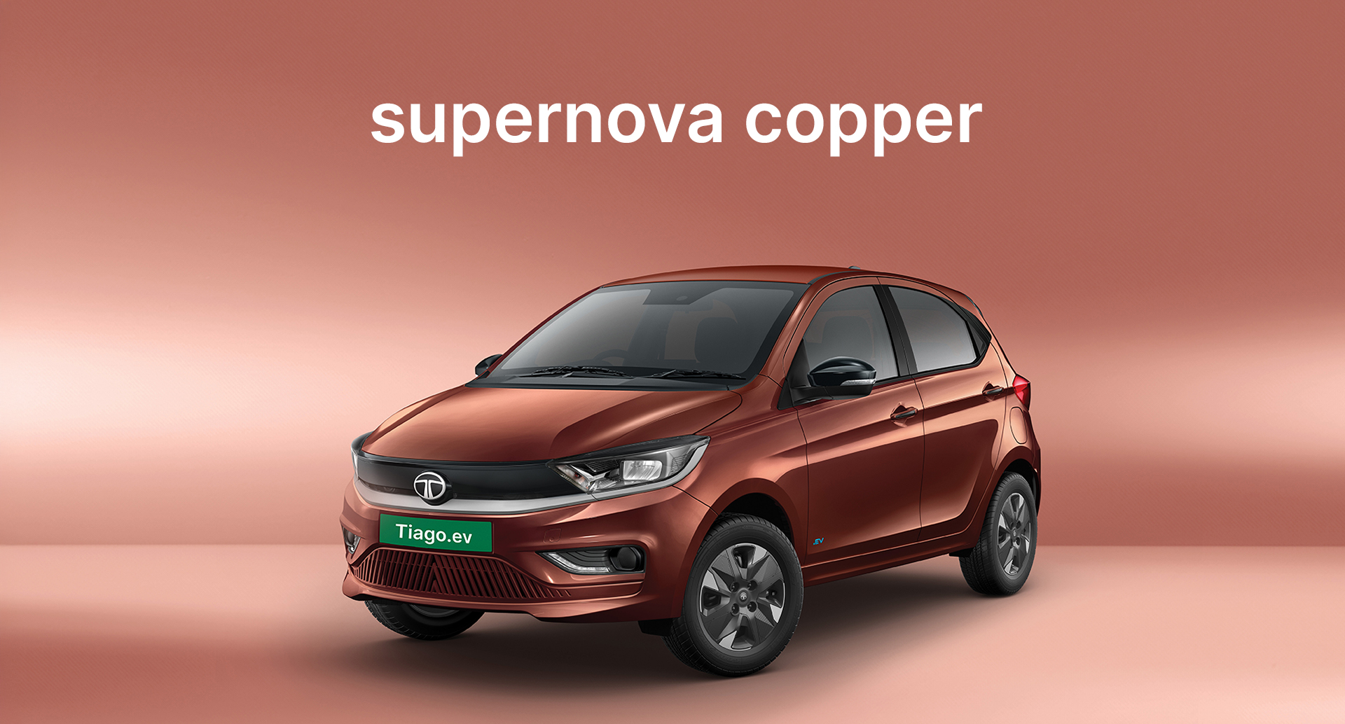 Tata Tiago.ev Foliage Green Color Variant